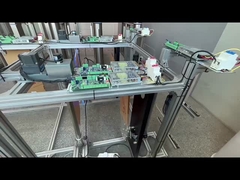 SS304 फिंगरप्रिंट टर्नस्टाइल एंट्री मैनेजमेंट ग्लास स्विंग टर्नस्टाइल